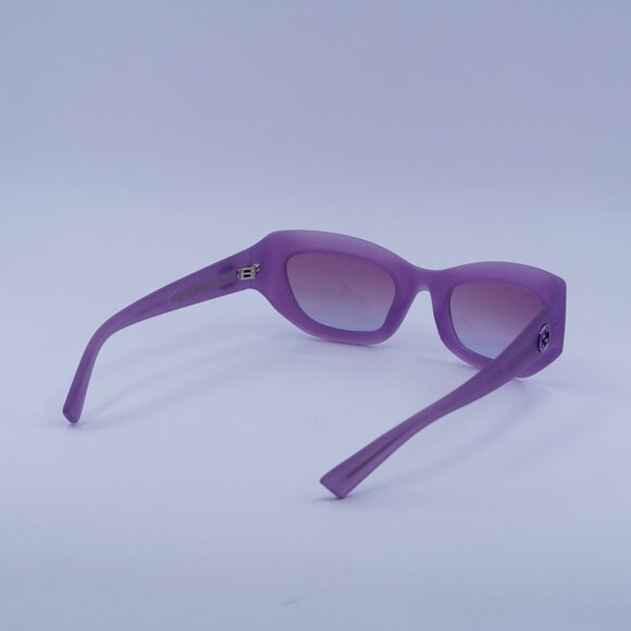 Gucci GG1784S 004 Sunglasses Matte Lilac Cat Eye Frame, Violet Lenses - Picture 9 of 11